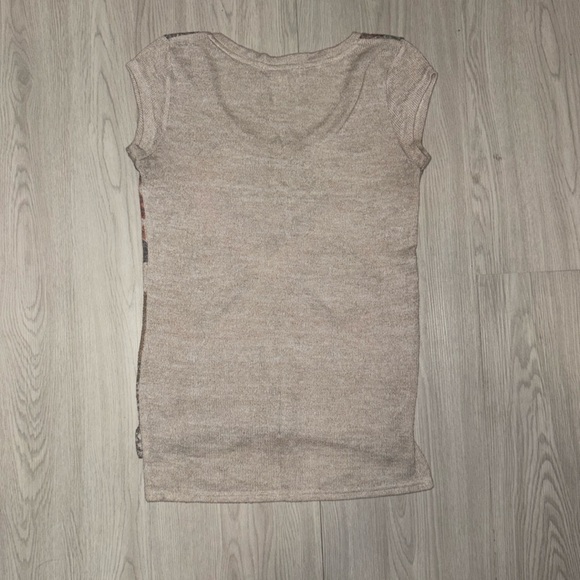 🛍 Multi color Aztec print light sweater - Picture 2 of 2